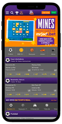 Revisão do logotipo do aplicativo móvel MrJackBet Brasil