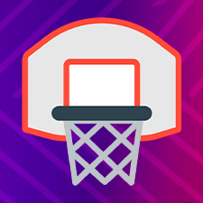 Logotipo do basquete no site do mrjack