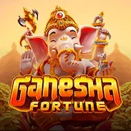 Logotipo do jogo Ganesha Fortune por mr jack Brasil