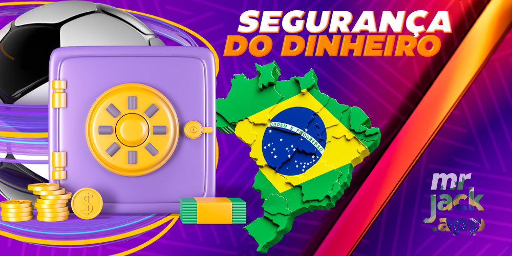 Segurança do dinheiro dos usuários no site MrJackBet Brasil