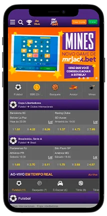 Revisão do logotipo do aplicativo móvel MrJackBet Brasil